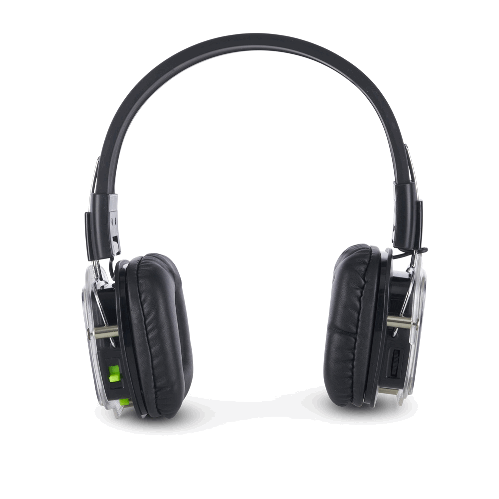 Rotating Silent Party Headphones