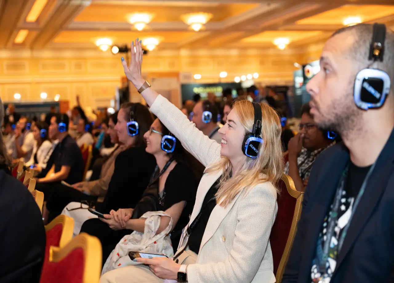 Ashland silent conference headphone rentals